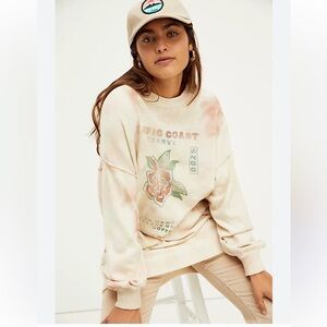 FREE PEOPLE | cosmic graphic pull over